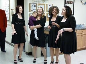 Epic, a Harmony Inc. barbershop quartet, 2012 benefit concert, acappella