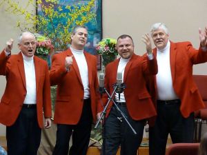 Shameless Barbershop quartet
