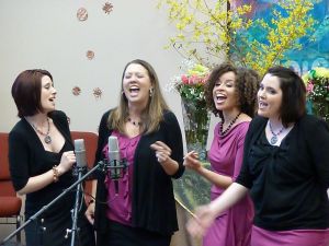 Epic, a Harmony Inc. barbershop quartet, 2012 benefit concert, acappella