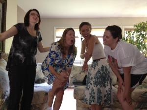 Epic, a female barbershop quartet, affiliated with Harmony Inc.